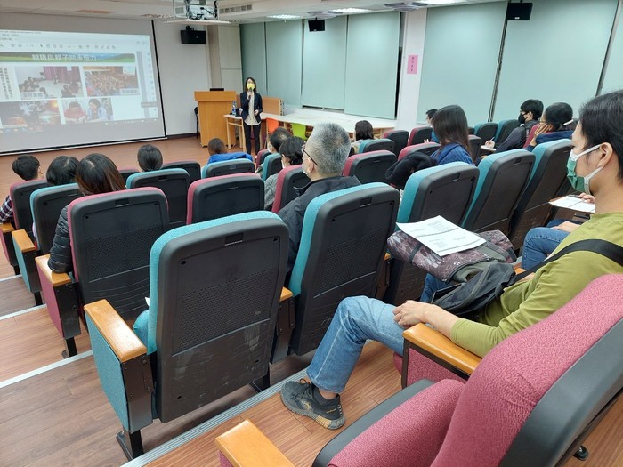 合辦單位:新北市少年培力園主任到場致詞圖片