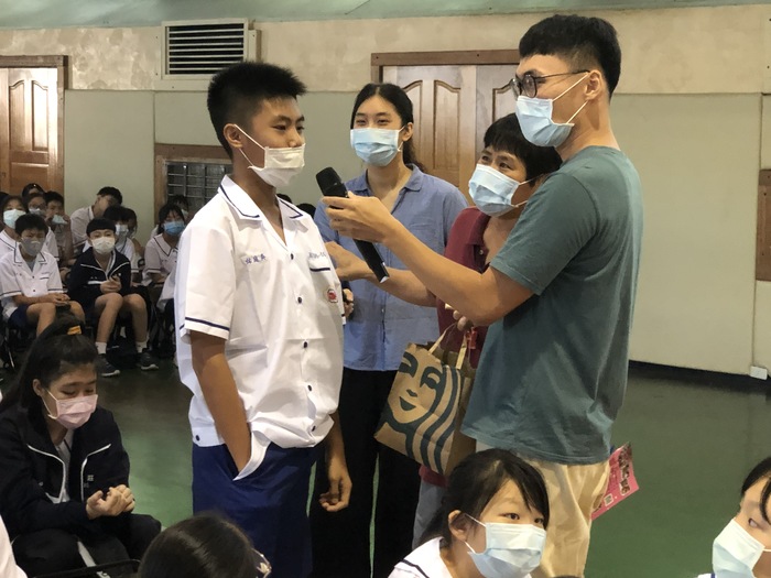 109學年度第一學期新生訓練~七年級性別平等教育學生講座圖片